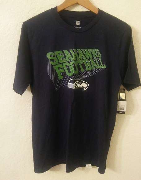 NFL Team Apparel Youth Seattle Seahawks T-shirt - Picture 1 of 8